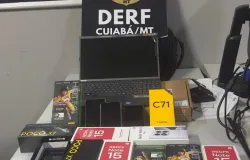 Pol�cia Civil prende suspeito que estava comercializando celulares furtados de loja na Capital