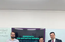 OAB Vai � Escola promove palestra sobre Direito Eleitoral para estudantes da Escola Estadual Deputado Emanuel Pinheiro