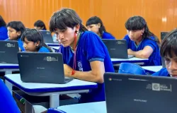 Seduc avan�a com instala��o de internet via sat�lite em escolas da Rede Estadual