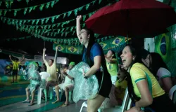 Tel�es da Prefeitura mobilizam torcedores e levam festa a diferentes regi�es de Cuiab�