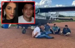 Irm�o de empres�ria � preso com 450 quilos de coca�na em avi�o