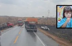 Motorista de caminh�o � preso ap�s bater em carro e matar crian�a e jovem na Mato Grosso