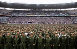 Pol�cia Militar de Mato Grosso promove 400 agentes em grande festa em Cuiab�