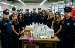 Pol�cia prende 13 pessoas em f�brica clandestina que falsificava produtos da marca de Virginia Fonseca