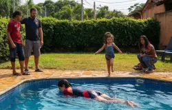 Menina de 3 anos morre afogada em piscina residencial de Cuiab�