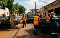 Calor extremo: prefeitura de Cuiab� vai tirar garis das ruas no meio do dia