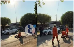 Homem armado com fac�o ataca guardas e � executado em MT