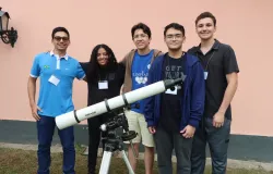 Cinco estudantes representam o Brasil na Olimp�ada Internacional de Astronomia e Astrof�sica no Vietn�