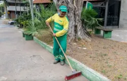Cuiab� intensifica limpeza em ruas e pra�as ap�s for�a-tarefa nas urnas