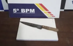 Homem esfaqueia amigo e amea�a esposa ap�s ci�mes em Rondon�polis