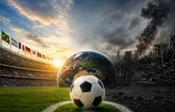 Se todas as batalhas dos homens se dessem apenas nos campos de futebol, qu�o belas seriam as guerras.