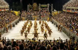 Festival de Parintins: 3� Noite do Boi Garantido Encanta Turistas com Artistas Famosos