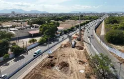 Obras do VLT d�o mudan�a no tr�nsito de Fortaleza a partir de ter�a-feira