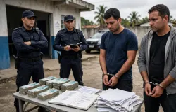Pol�cia prende dupla com R$ 12 mil e listas de eleitores em cidade do Cear�