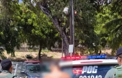PMCE prende homem por tentativa de furto a estabelecimento no Luciano Cavalcante, em Fortaleza