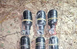 PMCE apreende pistolas, muni��es e granadas e captura dois suspeitos ap�s a��o no bairro Messejana, em Fortaleza
