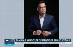Empres�rio mineiro que morreu em queda de helic�ptero � sepultado com despedida emocionante