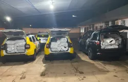 Pol�cia Militar apreende 729 quilos de maconha em barrac�o comercial em Sarandi