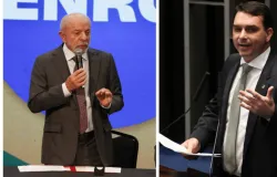 Pesquisa: Lula e Fl�vio Bolsonaro empatados tecnicamente em eventual segundo turno