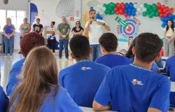 Seduc realiza 1 ao do projeto Mira na Meta e rene em torno de 100 estudantes na Capital