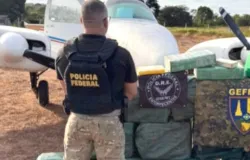PF e For�as de Seguran�a interceptam 450 kg de coca�na prestes a decolar em MT