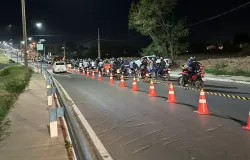 Operao resulta em 107 multas e remoo de 69 motocicletas em Cuiab