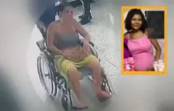 Novas imagens mostram suspeita de matar Emily chegando  maternidade com familiares e beb; assista