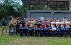 Alunos da Guarda Municipal de Vrzea Grande concluem quatro cursos na GOE
