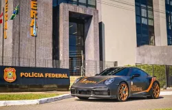 Porsche de R$ 1,5 milho que atinge 100 km/h em menos de 3 segundos vira viatura da PF em SC