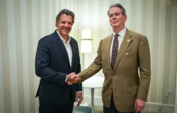 Haddad discute relaes econmicas com secretrio do Tesouro dos EUA