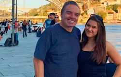 Filha de Gugu Liberato homenageia o pai no Dia dos Pais nos Estados Unidos: >Te amo>