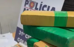 PM apreende 35 tabletes de drogas e prende dois faccionados em Colder