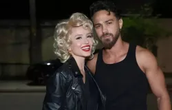 Larissa Manoela e Andr Luiz Frambach surgem combinando fantasia: >Halloween>