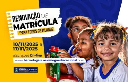 Prefeitura inicia perodo de renovao de matrcula para ano letivo de 2026