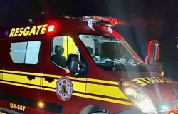 Trauma duplo: portas travadas deixam v�tima presa em carro ap�s capotamento em Barra do Gar�as