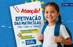 Matr�culas 2026: pais e respons�veis t�m at� 12 de janeiro para efetivar matr�culas escolares
