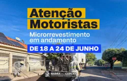 Microrrevestimento chega ao bairro Santo Ant�nio e exige aten��o de motoristas entre os dias 18 e 24 de junho