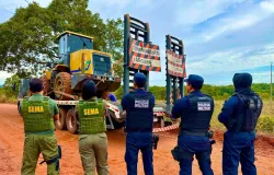 Sema e PM aplicam cerca de R$ 1,5 milh�o em multas durante opera��o contra il�citos ambientais