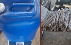 Pol�cia apreende caminh�o com 1 tonelada de explosivos e merc�rio em MT