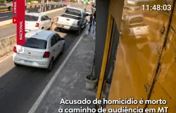 Homem acusado de assassinato � morto a tiros no caminho do julgamento em Mato Grosso