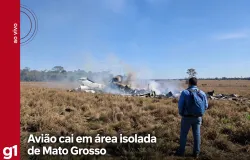 Homem de 41 anos � identificado como a �ltima v�tima de queda de avi�o em Mato Grosso
