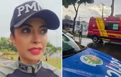 Policial chora e consola jovem que sofreu acidente e disse n�o ter com quem falar