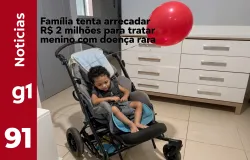 Bazar em Cuiab� busca R$ 2 milh�es para salvar menino com doen�a rara nos EUA