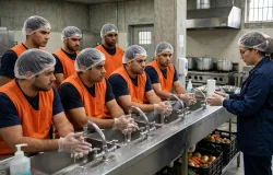 Presos s�o treinados para cozinhar com higiene e evitar doen�as nas unidades prisionais de MT