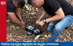 Trilha pr�xima a restaurante leva pol�cia a esconderijo de 40kg de drogas em Mato Grosso
