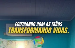 Transformando Vidas. Edificando com as m�os. Entrega de mais uma cadeira de rodas