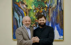 Gabriel Boric recebe lderes de esquerda no Chile em meio  tenso comercial entre o Brasil e os EUA