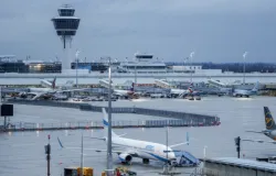 Aeroporto de Munique suspende voos aps avistamento de drones