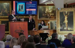 Pintura "Cristo na Cruz" de Peter Paul Rubens vendida por 2,3 milhes