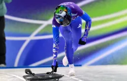 Nicole Silveira est� na zona de classifica��o para a final do skeleton dos Jogos Ol�mpicos de Inverno